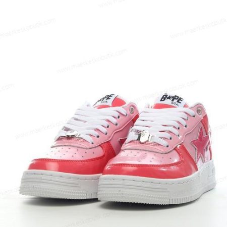 Billige Sko A BATHING APE BAPE STA ‘Rød Pink’ 1H20191046-PNK