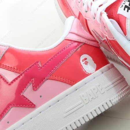 Billige Sko A BATHING APE BAPE STA ‘Rød Pink’ 1H20191046-PNK