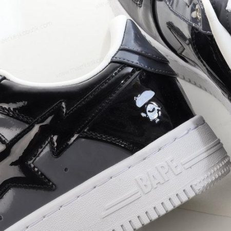 Billige Sko A BATHING APE BAPE STA ‘Sort Grå’