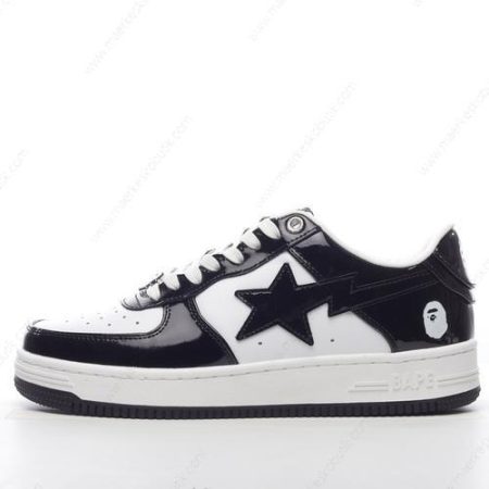 Billige Sko A BATHING APE BAPE STA ‘Sort Hvid’ 1H70191001-BLK