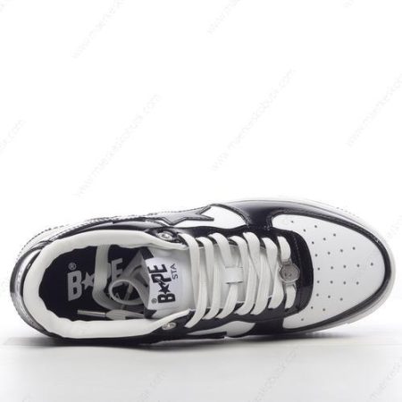 Billige Sko A BATHING APE BAPE STA ‘Sort Hvid’ 1H70191001-BLK