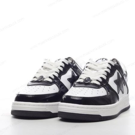 Billige Sko A BATHING APE BAPE STA ‘Sort Hvid’ 1H70191001-BLK