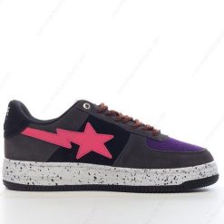 Billige Sko A BATHING APE BAPE STA ‘Sort Pink Lilla’ 1I20191008-BKXPK