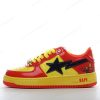 Billige Sko A BATHING APE BAPE STA x MARVEL ‘Rød Gul’ 1I73191902