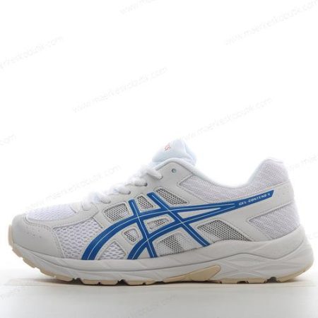 Billige Sko ASICS Gel Contend 4 ‘Hvid Blå’ T8D4Q-119