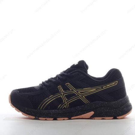 Billige Sko ASICS Gel Contend 4 ‘Sort Guld’ T8D9Q-011