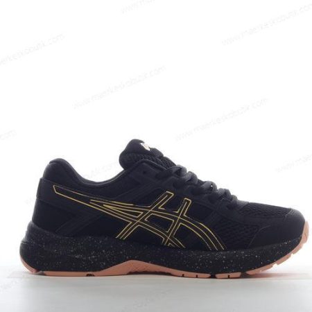 Billige Sko ASICS Gel Contend 4 ‘Sort Guld’ T8D9Q-011