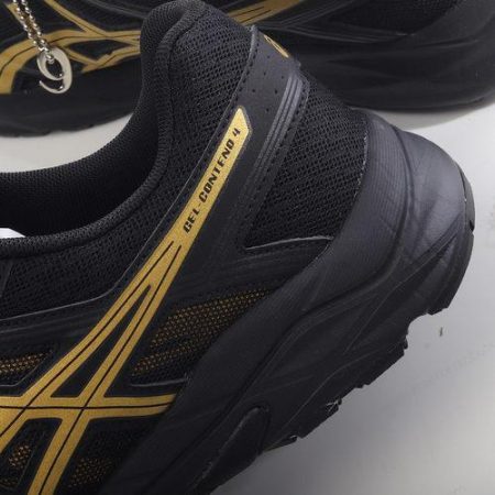 Billige Sko ASICS Gel Contend 4 ‘Sort Guld’