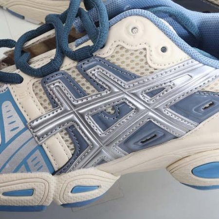 Billige Sko ASICS Gel Nimbus 9 ‘Grå Blå Sølv’ 1201A801-100