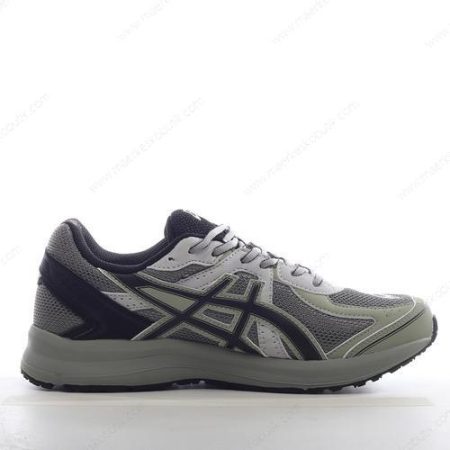 Billige Sko ASICS Jog 100 S Lightweight Low ‘Grå Grøn Sort’ 1201A715-020