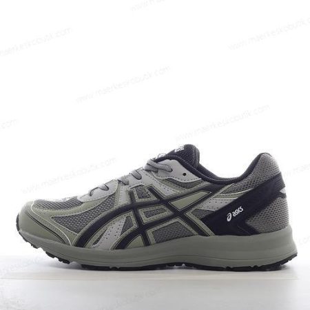 Billige Sko ASICS Jog 100 S Lightweight Low ‘Grå Grøn Sort’ 1201A715-020