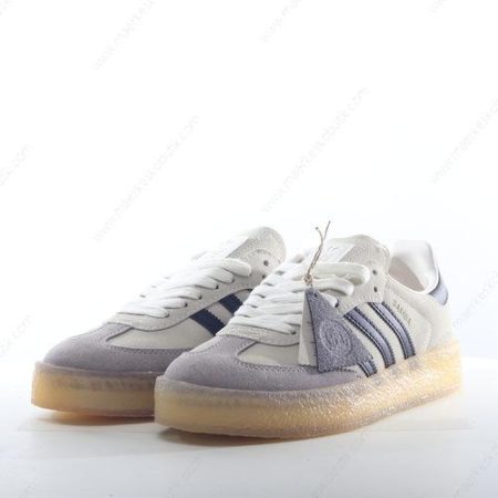 Billige Sko Adidas 8th Street Samba x Kith x Clarks ‘Grå Hvid Bule Lilla’