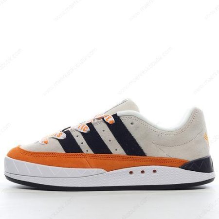 Billige Sko Adidas Adimatic ‘Off White Orange Sort’