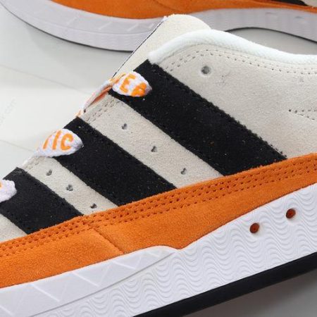 Billige Sko Adidas Adimatic ‘Off White Orange Sort’