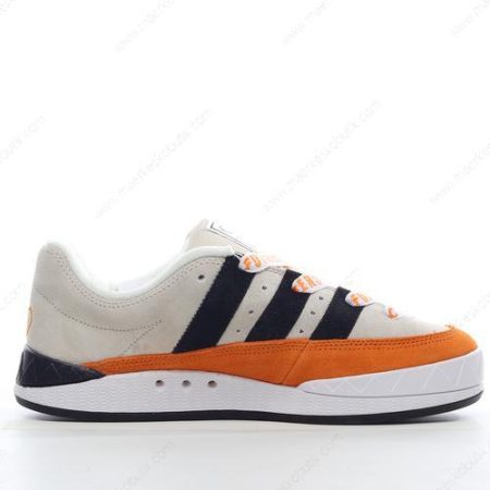 Billige Sko Adidas Adimatic ‘Off White Orange Sort’