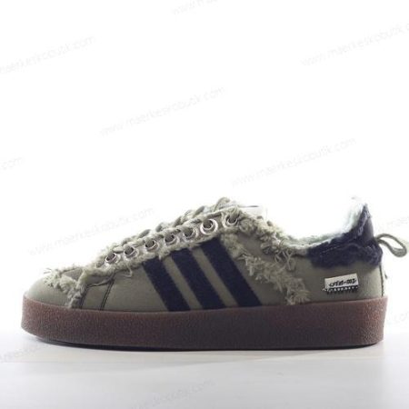 Billige Sko Adidas Campus 80s Song ‘Sort Oliven’ ID4792