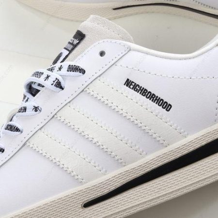 Billige Sko Adidas Campus Invincible x Neighborhood ‘Hvid Sort’ GW8962