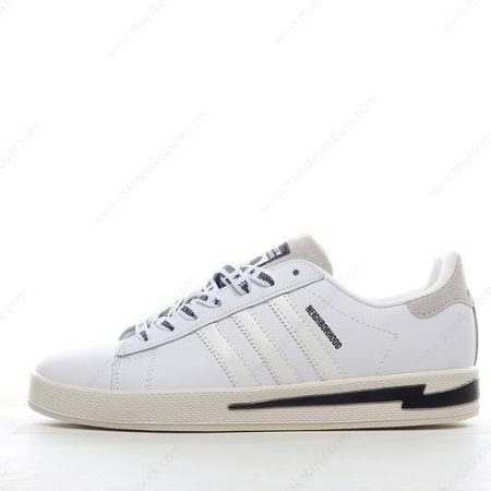 Billige Sko Adidas Campus Invincible x Neighborhood ‘Hvid Sort’ GW8962