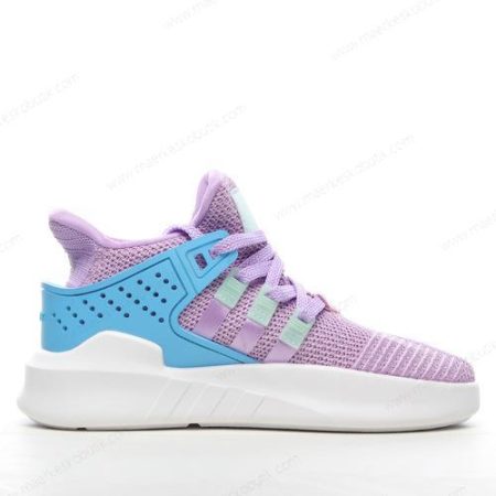 Billige Sko Adidas EQT Basketball Adv V2 ‘Lilla Blå Hvid’