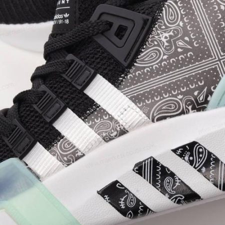 Billige Sko Adidas EQT Basketball Adv V2 ‘Sort Grøn Hvid’ FV4536