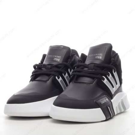 Billige Sko Adidas EQT Basketball Adv V2 ‘Sort Sølv Hvid’ FW4253