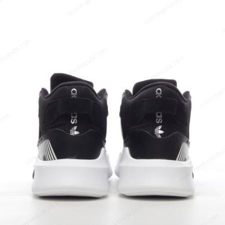 Billige Sko Adidas EQT Basketball Adv V2 ‘Sort Sølv Hvid’ FW4253