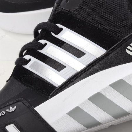 Billige Sko Adidas EQT Basketball Adv V2 ‘Sort Sølv Hvid’ FW4253