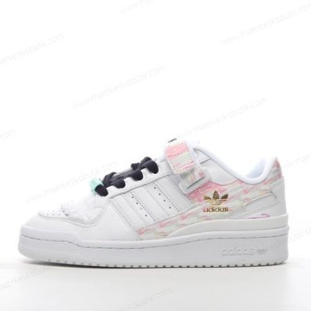 Billige Sko Adidas Forum 84 Low ‘Grøn Pink Hvid’ FY5119