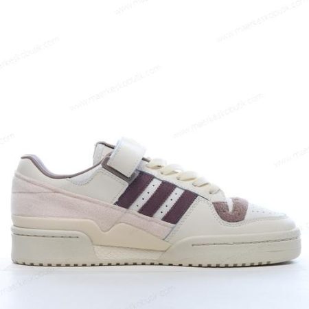 Billige Sko Adidas Forum 84 Low ‘Hvid Brun’ GY4126