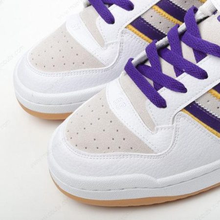 Billige Sko Adidas Forum 84 Low ‘Hvid Lilla’ GZ8371