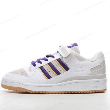 Billige Sko Adidas Forum 84 Low ‘Hvid Lilla’ GZ8371