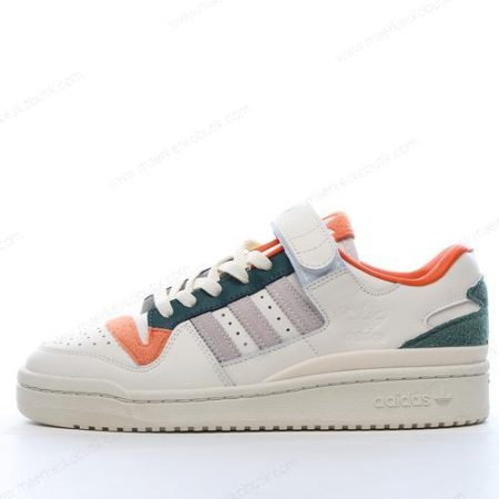 Billige Sko Adidas Forum 84 Low ‘Hvid Orange Blå’ GY4125