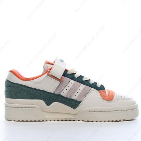 Billige Sko Adidas Forum 84 Low ‘Hvid Orange Blå’ GY4125