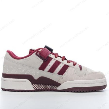 Billige Sko Adidas Forum 84 Low ‘Hvid Rød’ GX8866