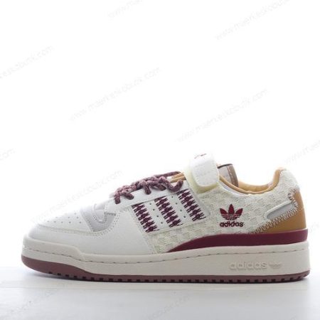 Billige Sko Adidas Forum 84 Low ‘Hvid Rød’ IE1898