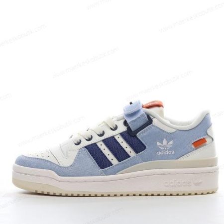 Billige Sko Adidas Forum Low ‘Blå Hvid’ HQ6334