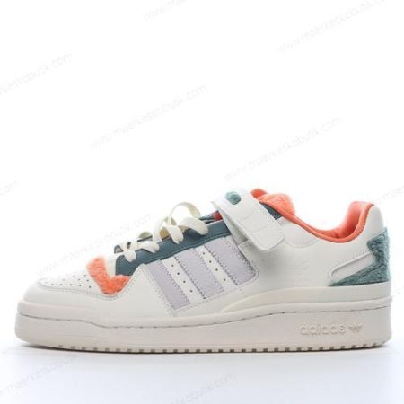 Billige Sko Adidas Forum Low ‘Hvid Grøn Orange’ GY4126