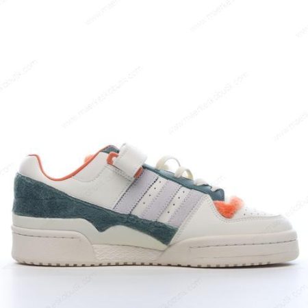 Billige Sko Adidas Forum Low ‘Hvid Grøn Orange’ GY4126