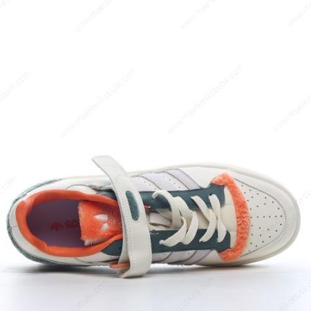 Billige Sko Adidas Forum Low ‘Hvid Grøn Orange’ GY4126