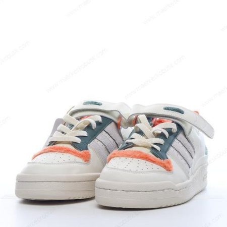 Billige Sko Adidas Forum Low ‘Hvid Grøn Orange’ GY4126