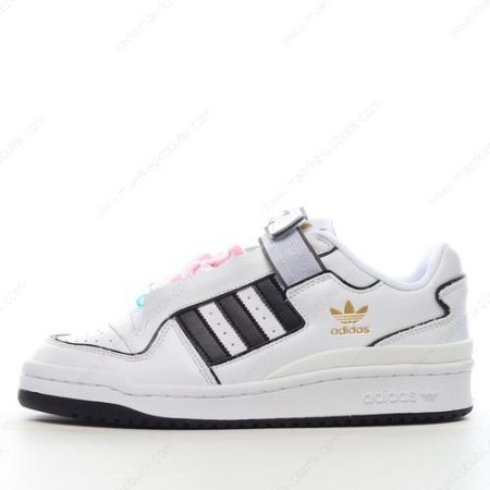 Billige Sko Adidas Forum Plus ‘Hvid Sort’ FY5223