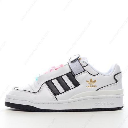 Billige Sko Adidas Forum Plus ‘Hvid Sort’ FY5223