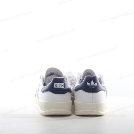 Billige Sko Adidas Gazelle Indoor Kith Classics ‘Hvid Navy’ IE2572