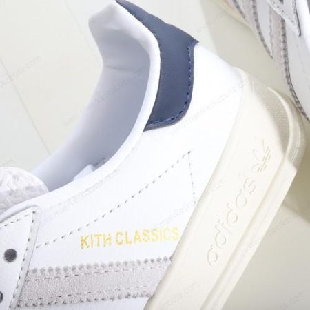 Billige Sko Adidas Gazelle Indoor Kith Classics ‘Hvid Navy’ IE2572