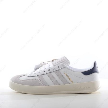 Billige Sko Adidas Gazelle Indoor Kith Classics ‘Hvid Navy’ IE2572