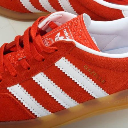 Billige Sko Adidas Gazelle Indoor ‘Rød Orange Hvid’ HQ8718