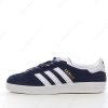 Billige Sko Adidas Gazelle ‘Marine Hvid’ BY9144