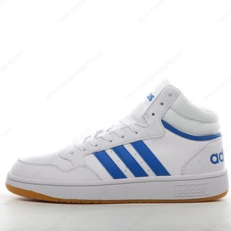 Billige Sko Adidas Hoops 3.0 Low ‘Hvid Blå’ GW3021