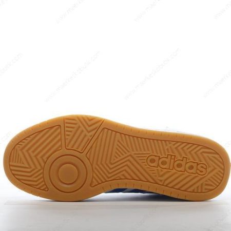 Billige Sko Adidas Hoops 3.0 Low ‘Hvid Blå’ GW3021