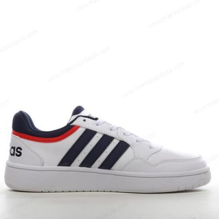 Billige Sko Adidas Hoops 3.0 Low ‘Hvid Rød’ GY5427